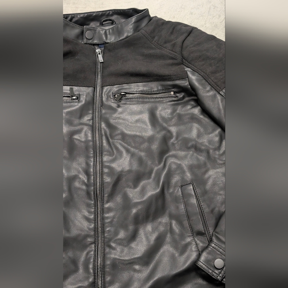 Marc Asher Faux Leather Jacket, Small